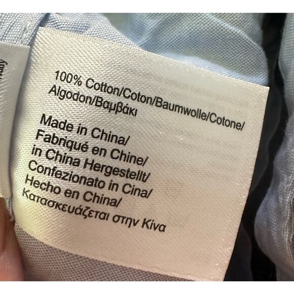 Brooks Brothers Genuine Seersucker Clark Pants Men's 35 X 34 Blue Stripe Summer! - Picture 7 of 9